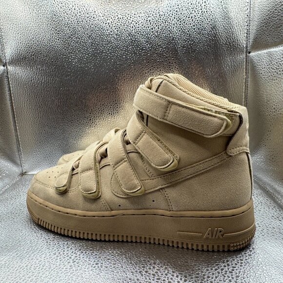 Size 6 Nike x Billie Eilish Air Force 1 High '07 SP  Brown Mens Shoes DM7926-200 - Picture 6 of 10